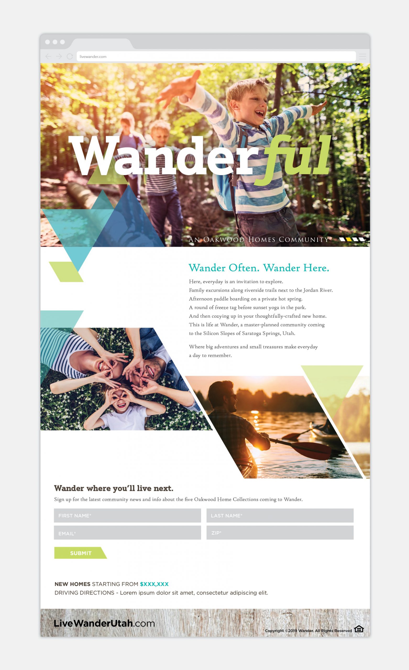 Wander - Website